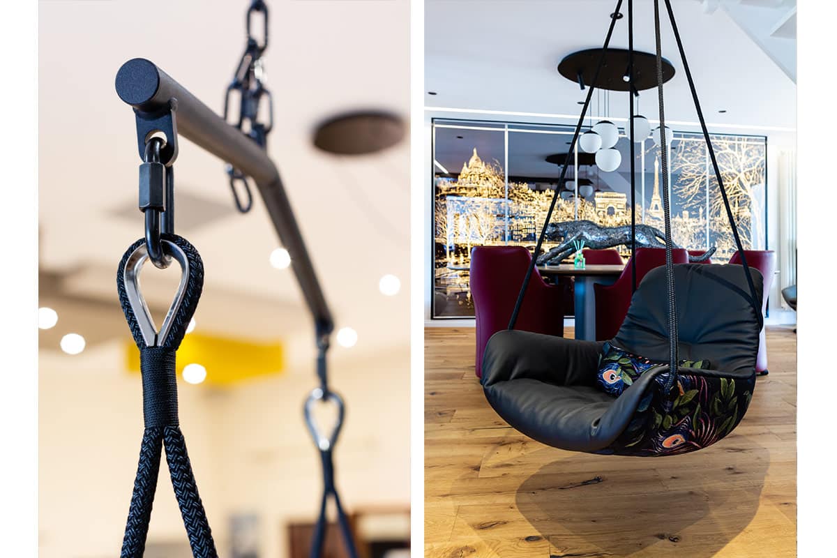 Fauteuil suspendu Freifrau - Samo